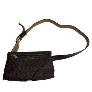 Michael Kors Belt Bag Monogram Adjustable Strap